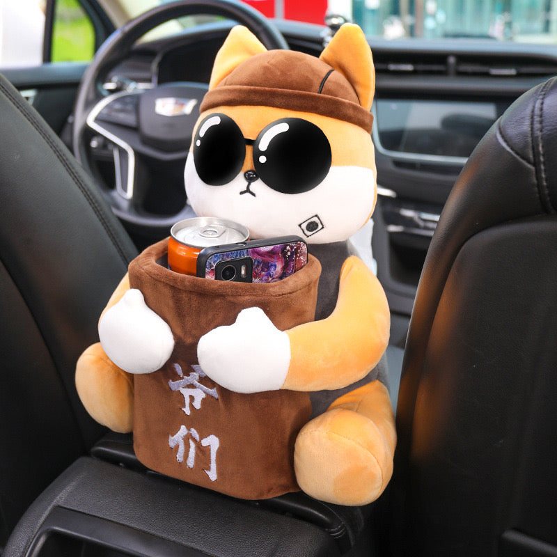 Plushy Cartoon Animal Tissue Box