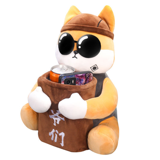 Plushy Cartoon Animal Tissue Box