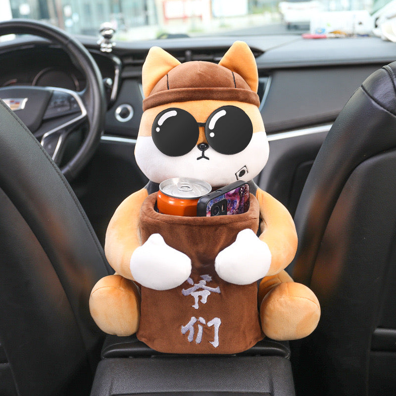 Plushy Cartoon Animal Tissue Box