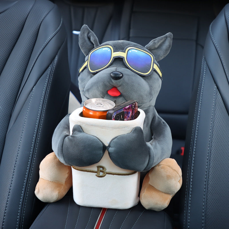 Plushy Cartoon Animal Tissue Box